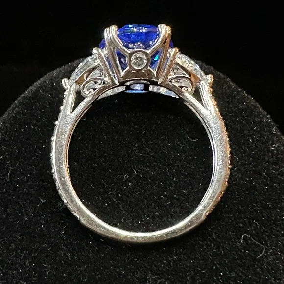 Jean Dousset Cubic Zirconia Stamped JD CZ 925 ring